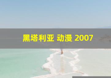 黑塔利亚 动漫 2007